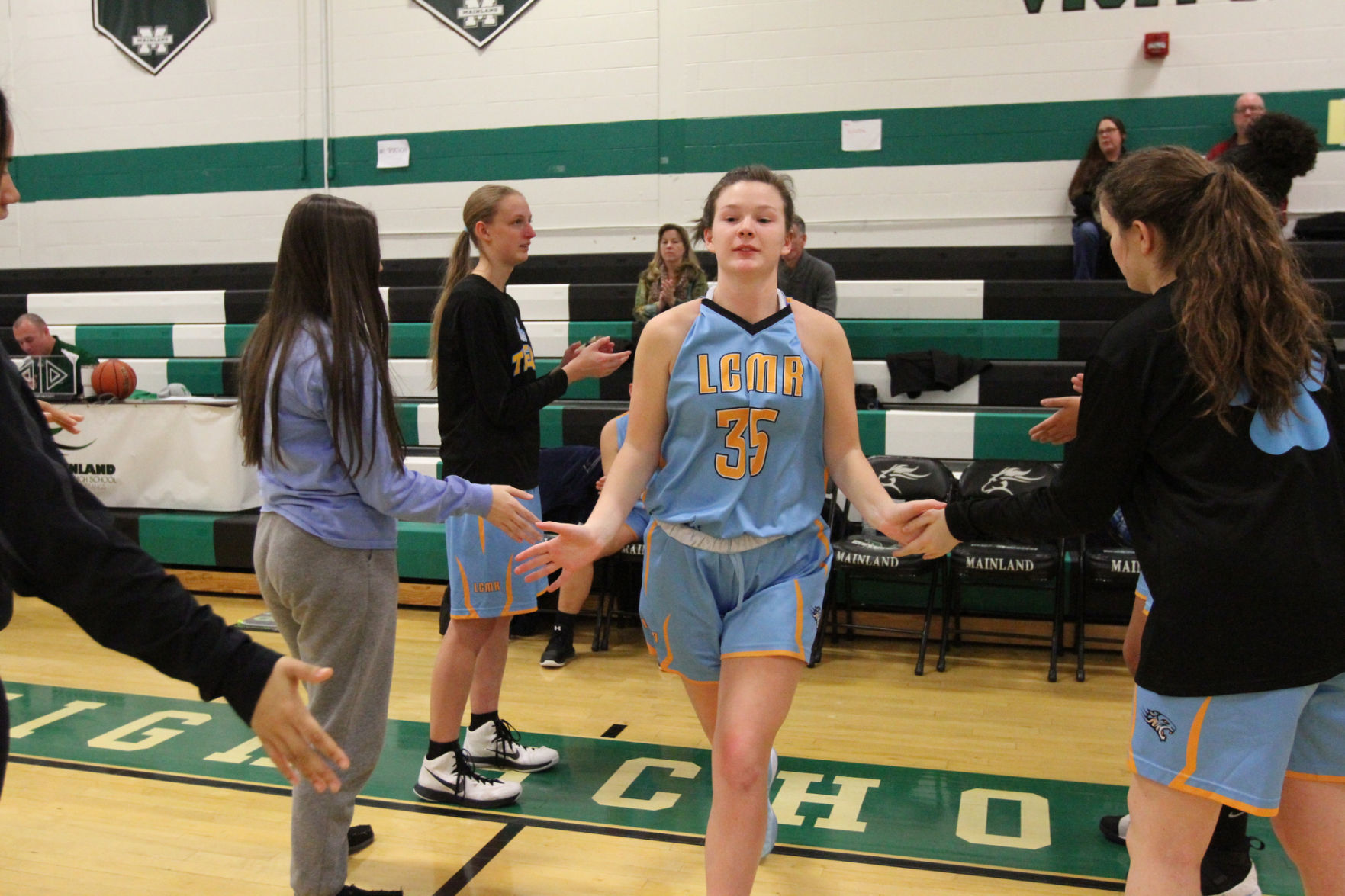 Mainland Lower girls basketball